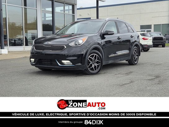 Kia Niro hybride rechargeable PHEV +/- 40km d'autonomie 2019 Noir
