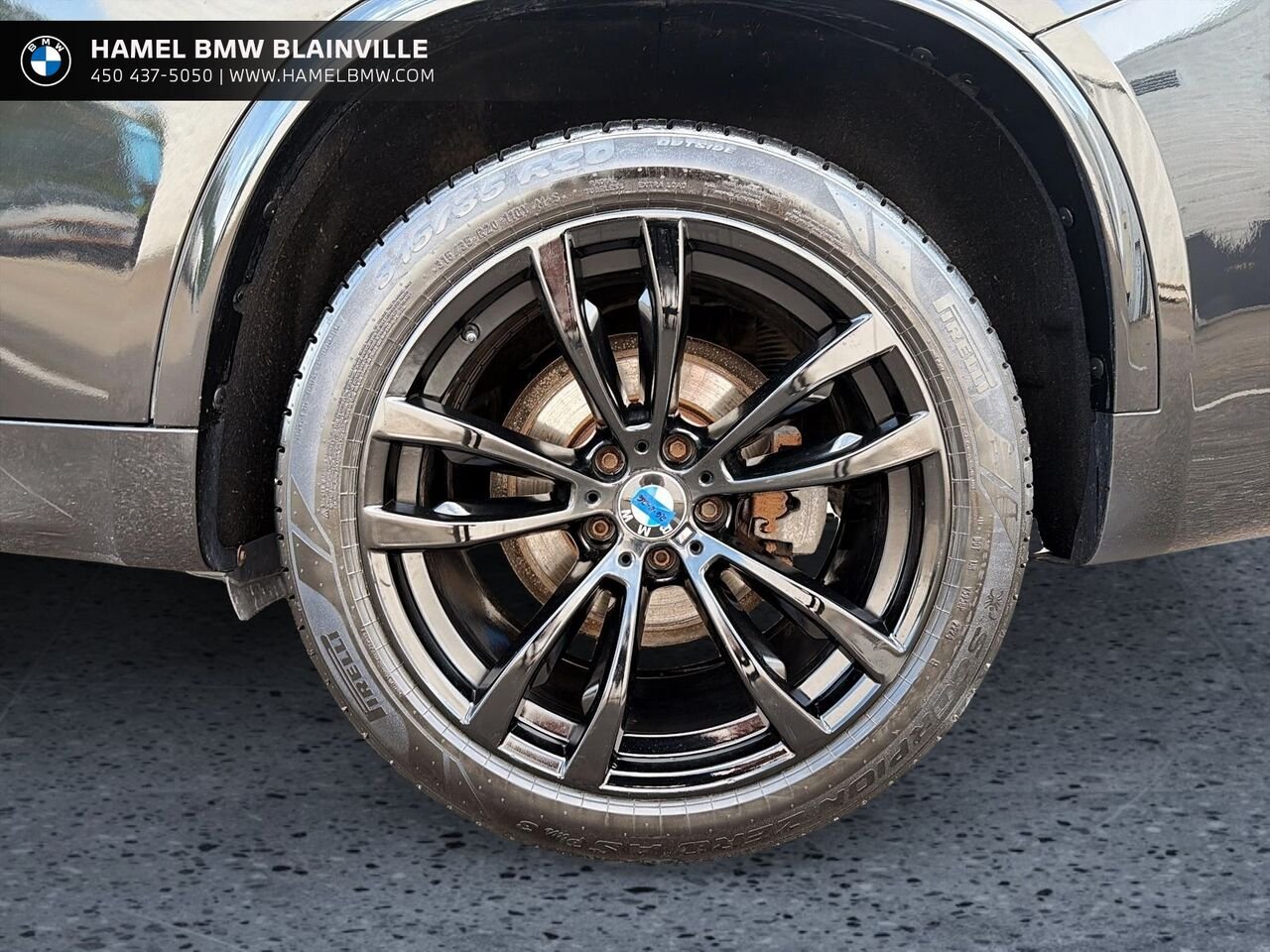 BMW X5 xDrive35i véhicule d'activités sportives 2018 Noir Blainville - photo #6
