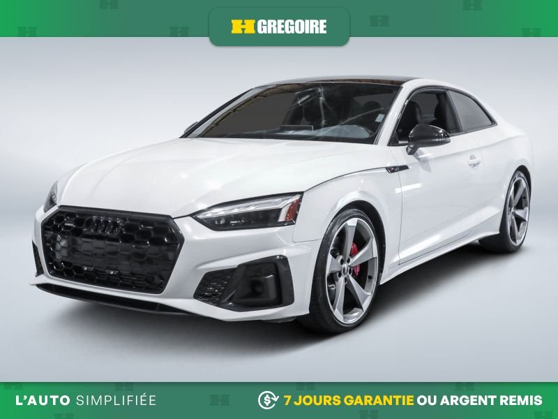 Audi A5 2023 Blanc Laval - photo #2