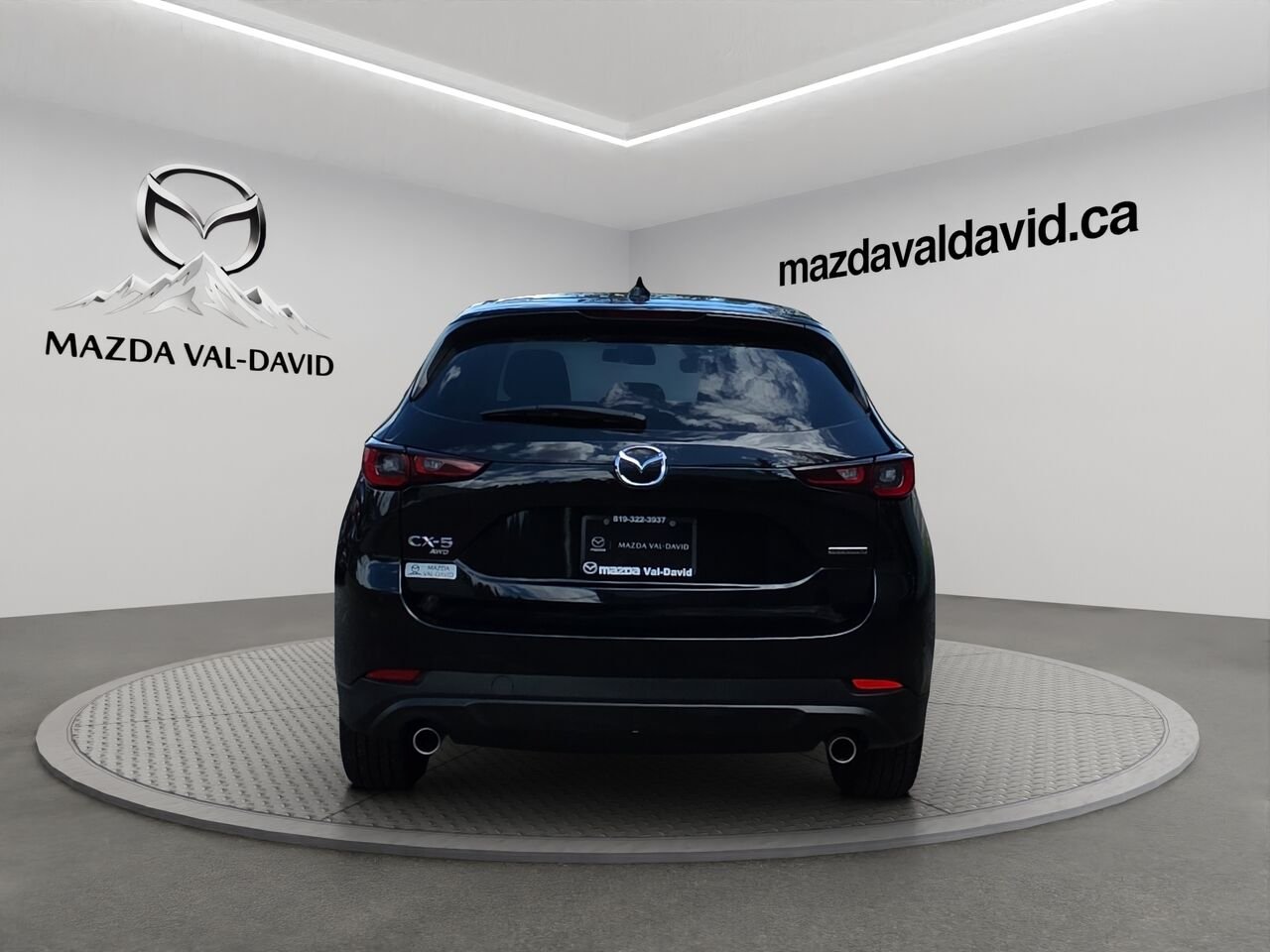 2023 Mazda CX-5 Édition Kuro TI, sièges en cuir, Toit ouvrant, Volant chauffant Black Val-David - photo #20