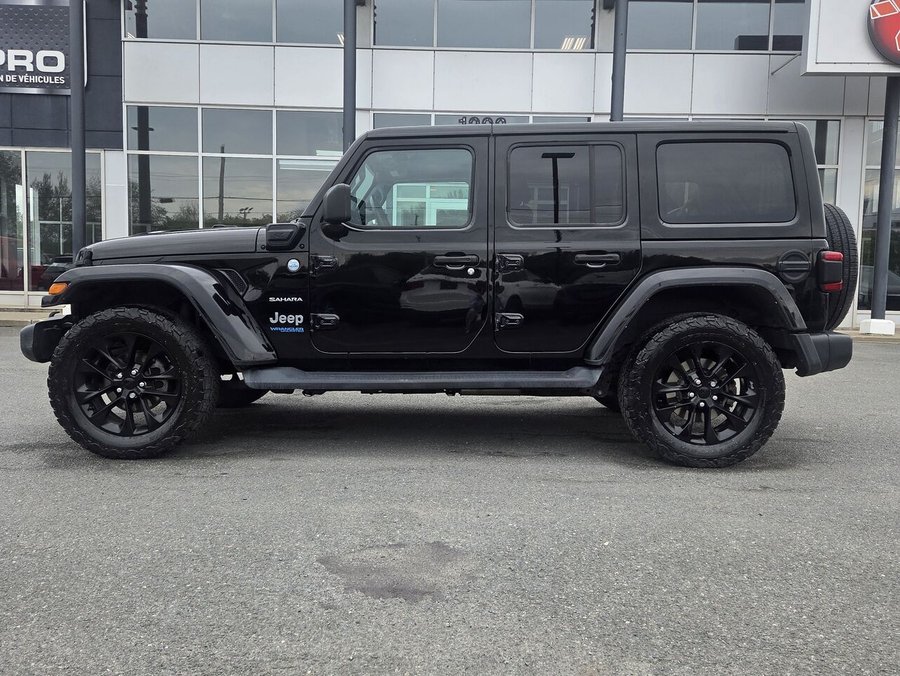 Jeep Wrangler 4xe Sahara Hybride Branchable! 2021 Noir