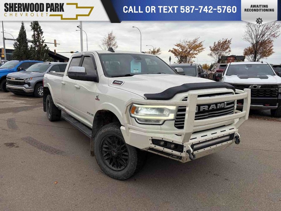 2022 Ram 3500 Laramie Sport 6.7L Cummins | Heated & Cooled Seats White
