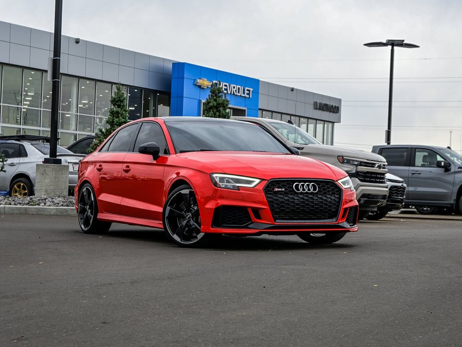 2018 Audi RS 3 Sedan 2.5T Quattro 2.5L Automatic | Power Sunroof Catalunya Red Metallic