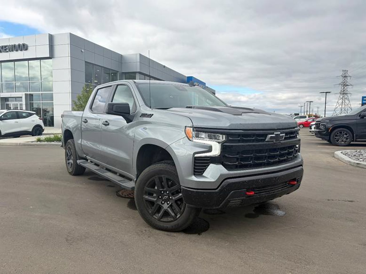 2024 Chevrolet Silverado 1500 4WD Crew Cab 147 LT Trail Boss Grey Sherwood Park - photo #1