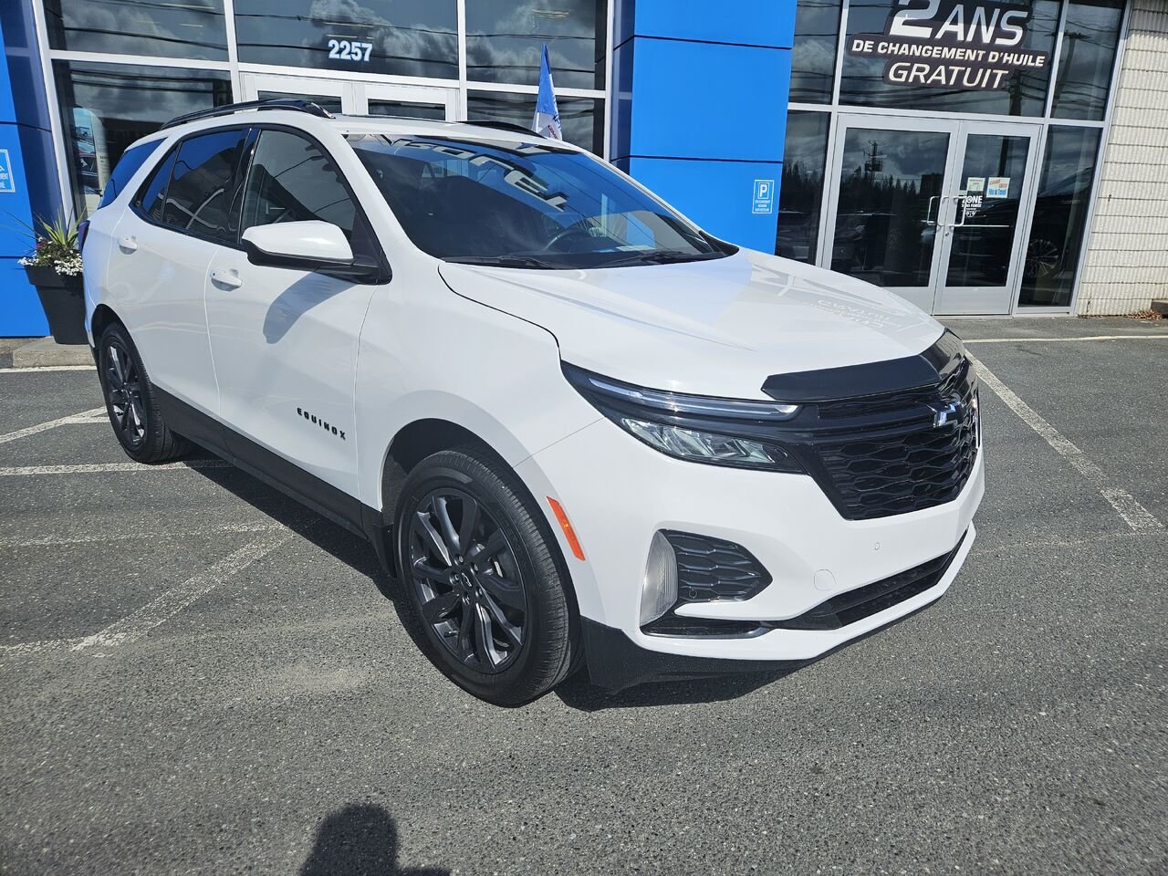 2024 Chevrolet Equinox RS 4 portes TI White Thetford Mines - photo #1