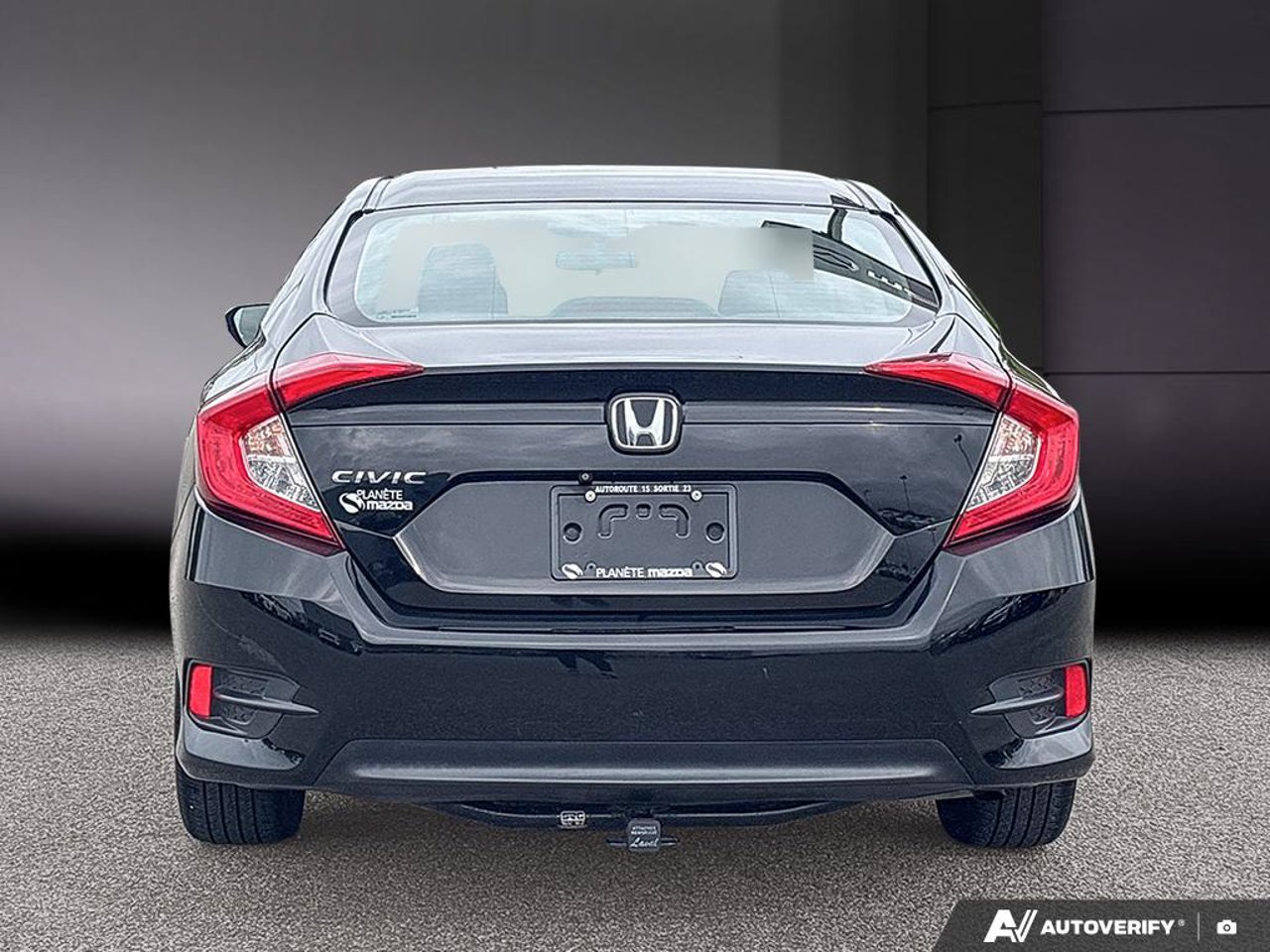 2017 Honda Civic Sedan 2HGFC2F85HH034969 White Mirabel - photo #3