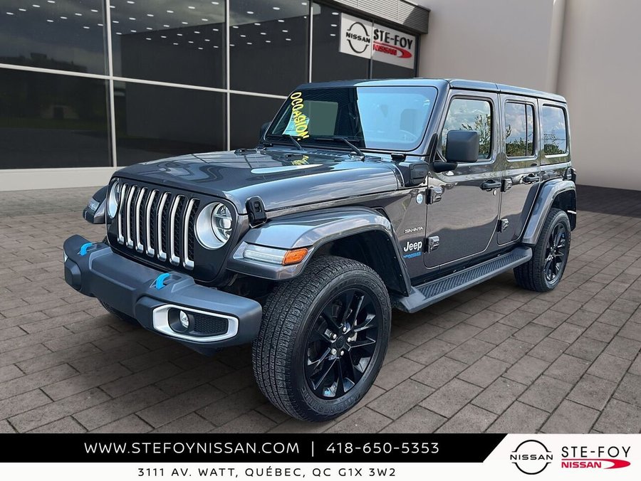 Jeep Wrangler 4xe SAHARA UNLIMITED S6833 2022 Gris