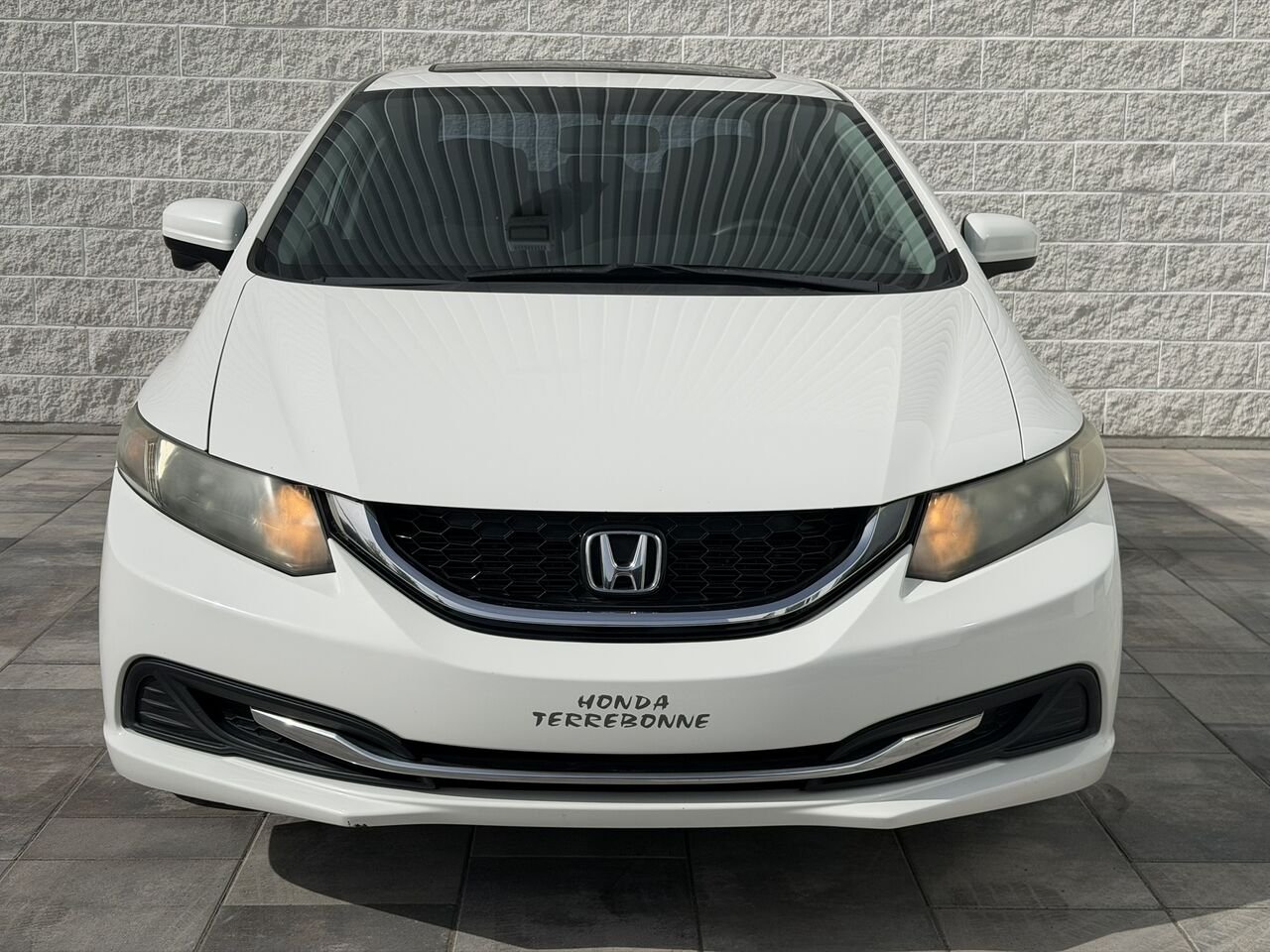 2015 Honda Civic Berline EX AUTOMATIQUE White Laval - photo #1