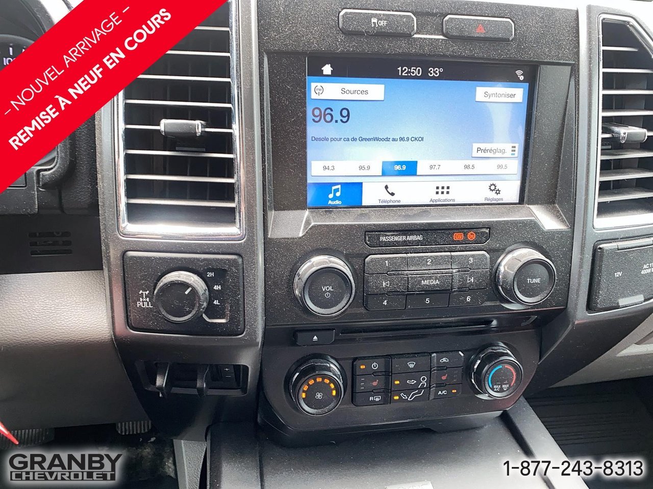 Ford Super Duty F-250 SRW XL cabine 6 places 4RM 160 po | 26-0618B 2017 Noir Granby - photo #13