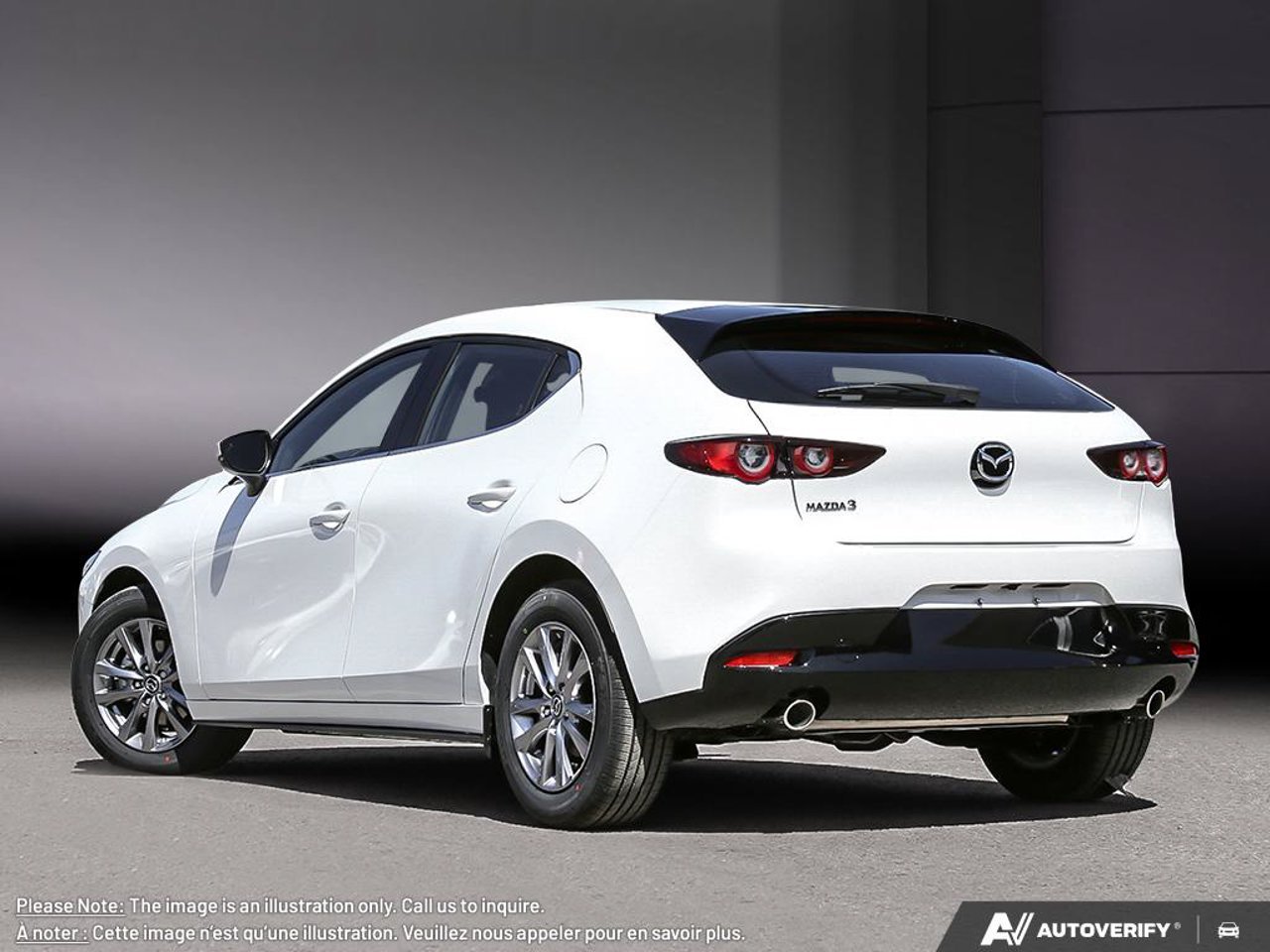 2026 Mazda Mazda3 Sport JM1BPAKL7T1897690 Snowflake White Pearl Mirabel - photo #3
