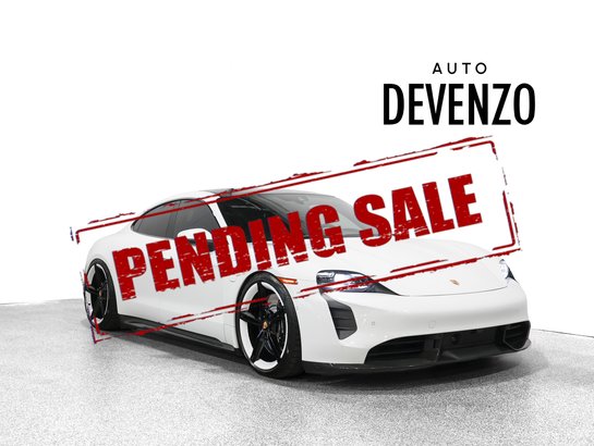 2023 Porsche Taycan 4S SPORT DESIGN PACKAGE CARBON FIBRE White