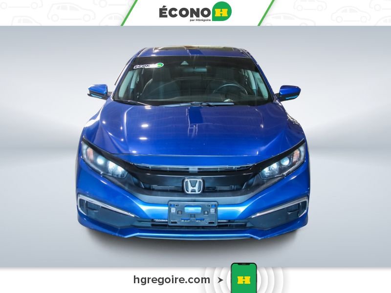 2021 Honda Civic Blue Laval - photo #1