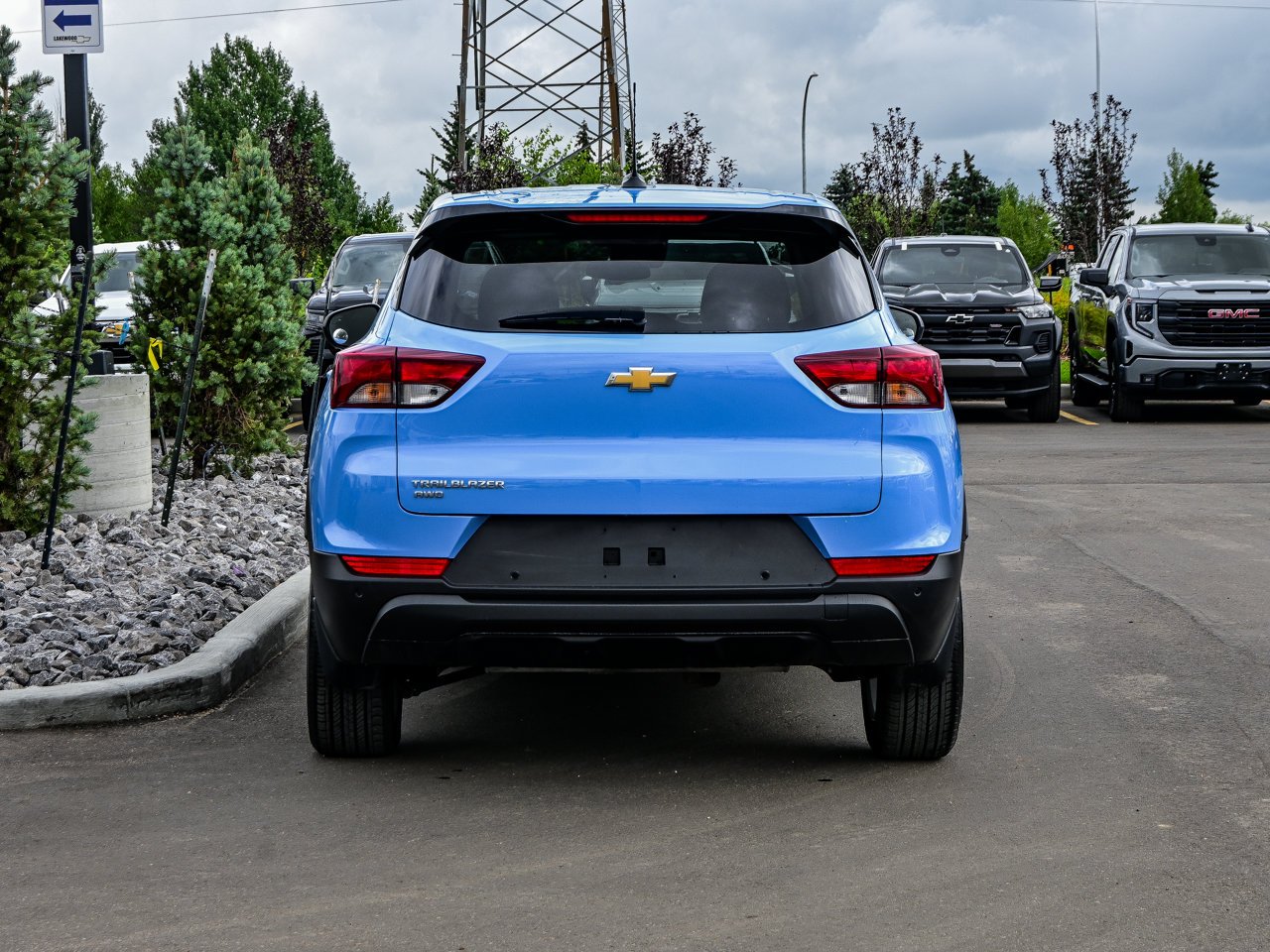 2024 Chevrolet Trailblazer AWD 4dr LS Blue Sherwood Park - photo #13