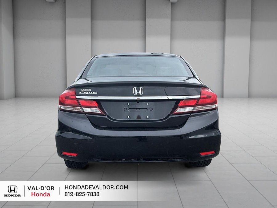 Honda Berline Civic EX 4 portes, boîte automatique 2013 Noir