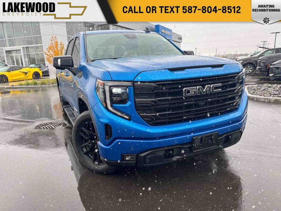 2024 GMC Sierra 1500 Elevation Premium 5.3L | Heated Leather Bucket Seats Blue