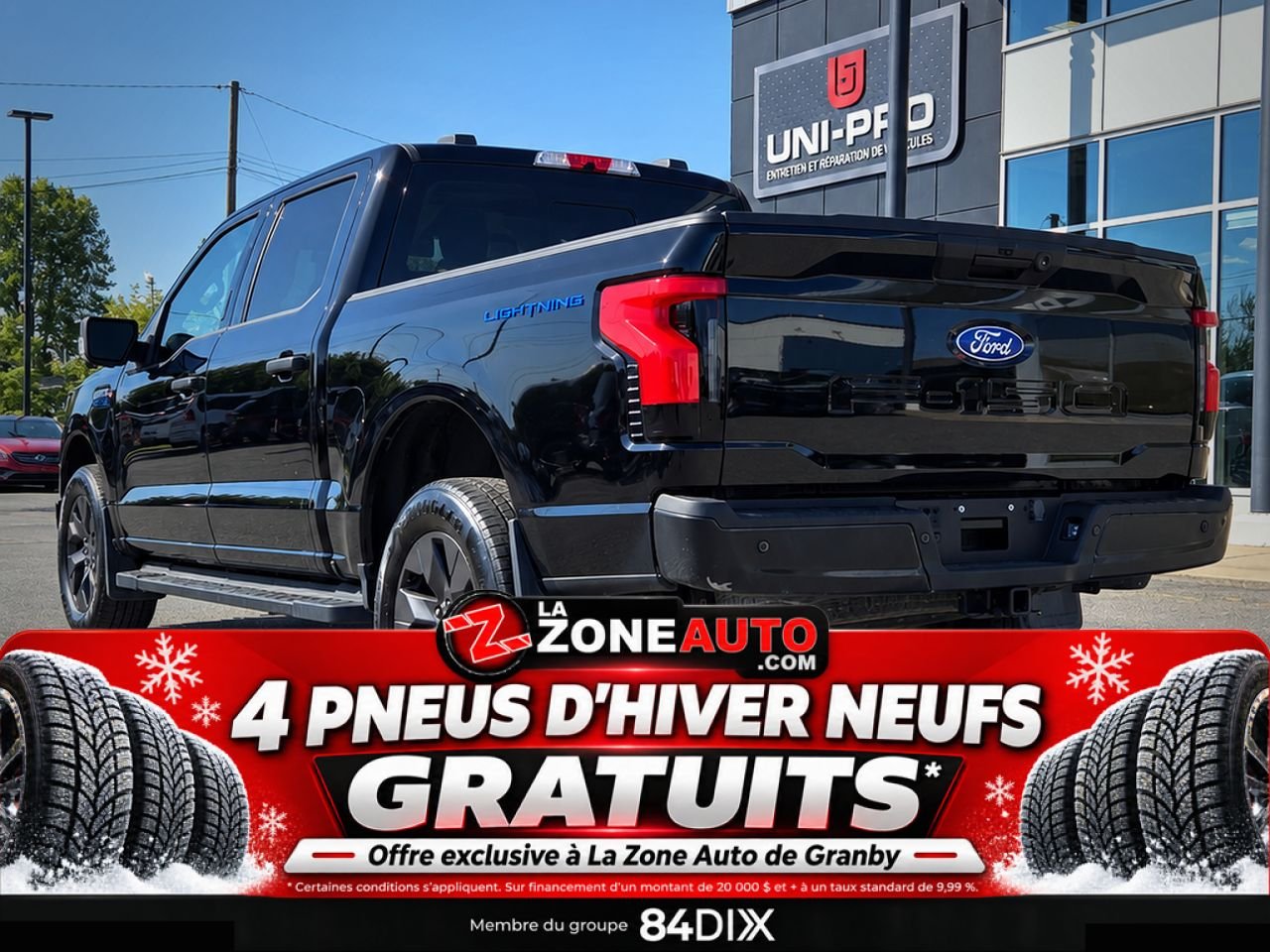 2024 Ford F-150 Lightning XLT Black Granby - photo #4