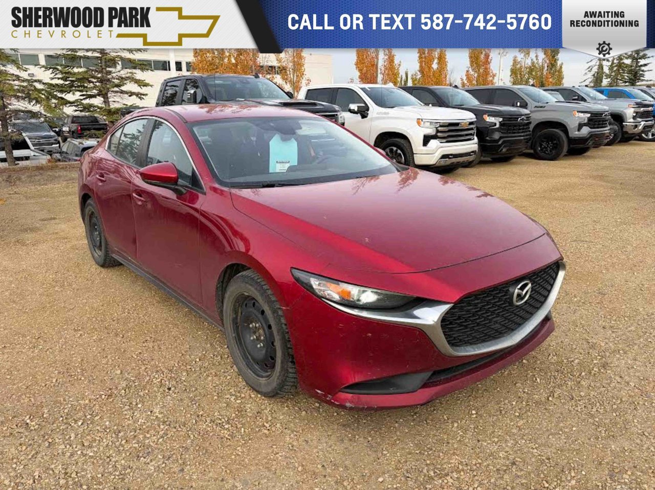 2019 Mazda Mazda3 GX Auto FWD Red Sherwood Park - photo #0