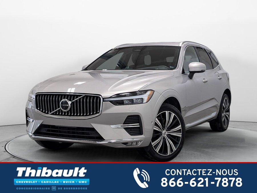 VOLVO XC60 Ultimate Bright Theme AWD Toit Pano Sièges Chauffants 2023 Gris