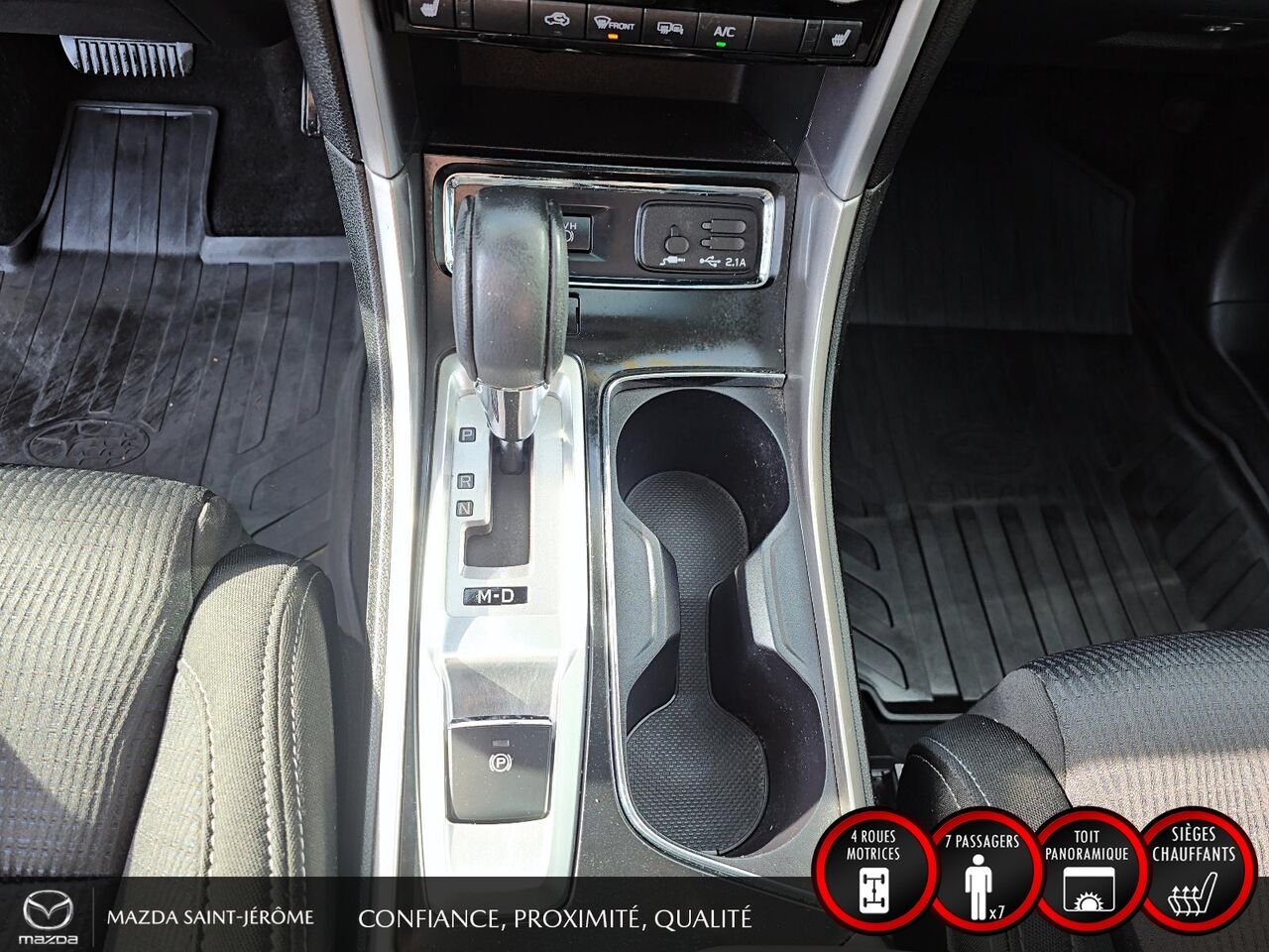 Subaru Ascent TOURING 8 PLACES | TOIT PANORAMIQUE | AWD | 2022 Gris Saint-Jérôme - photo #18