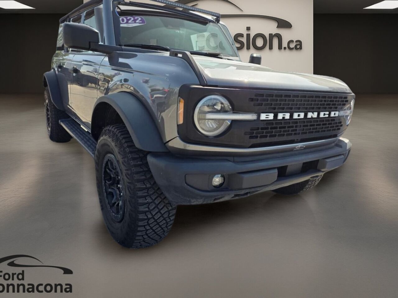Ford Bronco 2022 Gris Donnacona - photo #2