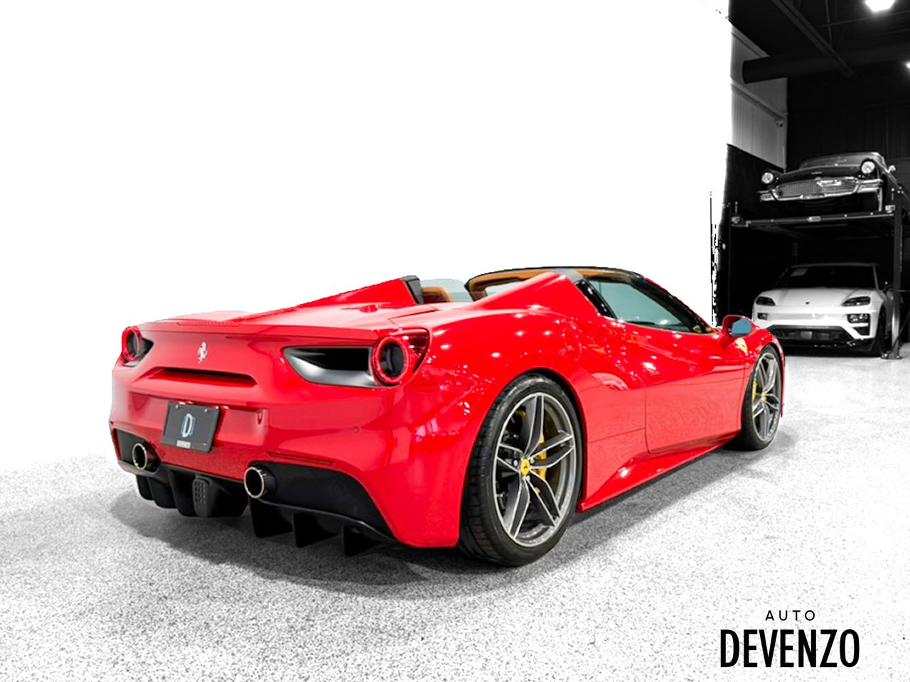 Ferrari 488 Spider 2018 Rouge Saint-Eustache - photo #3