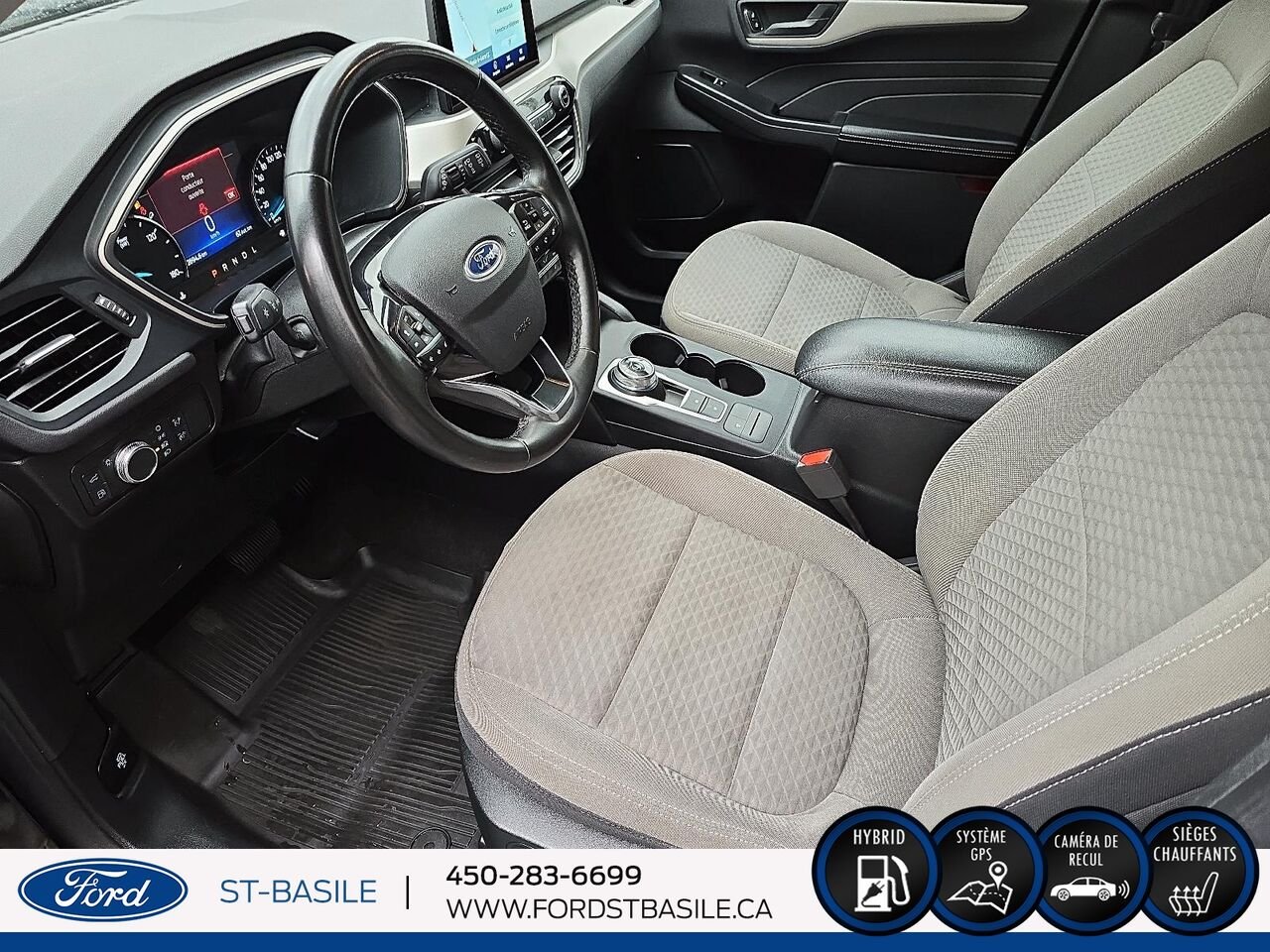 Ford Escape 2022 Noir Saint-Basile-le-Grand - photo #12