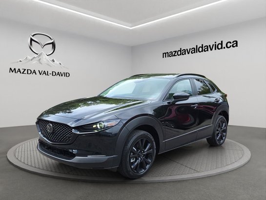 2026 Mazda CX-30 GT TI avec moteur turbo Jet Black Mica