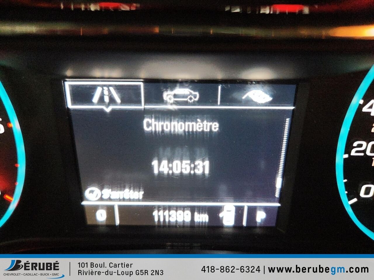 Chevrolet Cruze LT 1.6L à hayon 4 portes avec 1SH 2018 Noir Rivière-du-Loup - photo #11