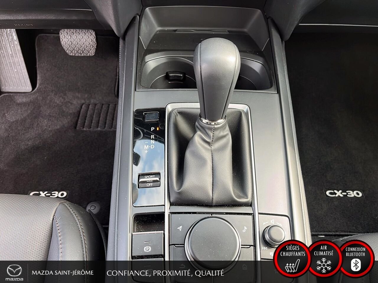 2026 Mazda CX-30 GT | TOIT OUVRANT | CUIR | AWD | Black Saint-Jérôme - photo #19