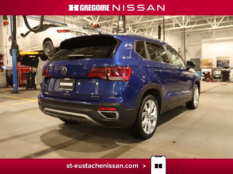 Volkswagen Taos SW4961 | Comfortline AWD TOIT PANORAMIQUE SIEGES CHAUFFANTS 2022 Bleu Laval - photo #20