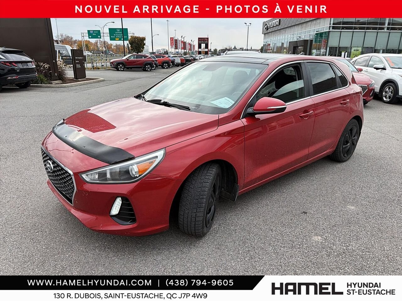 Hyundai Elantra GT 2020 Rouge Saint-Eustache - photo #1