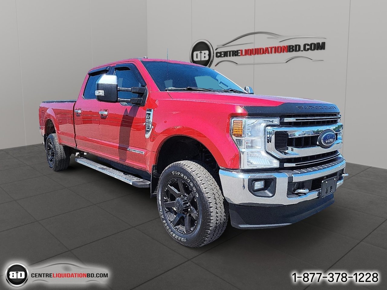 2020 Ford Super Duty F-250 SRW XLT cabine 6 places 4RM caisse de 8 pi | A8703 Red Granby - photo #2