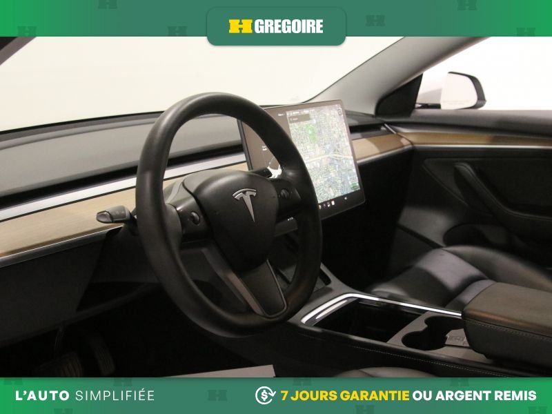 Tesla Model 3 822660 | Standard Range Plus AUTO AC CUIR TOIT NAV MAGS CAM 2021 Blanc Laval - photo #11