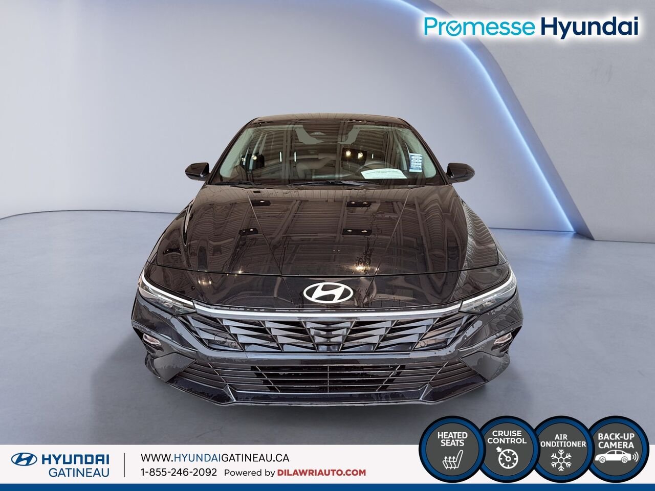 2025 Hyundai Elantra Black Gatineau - photo #1