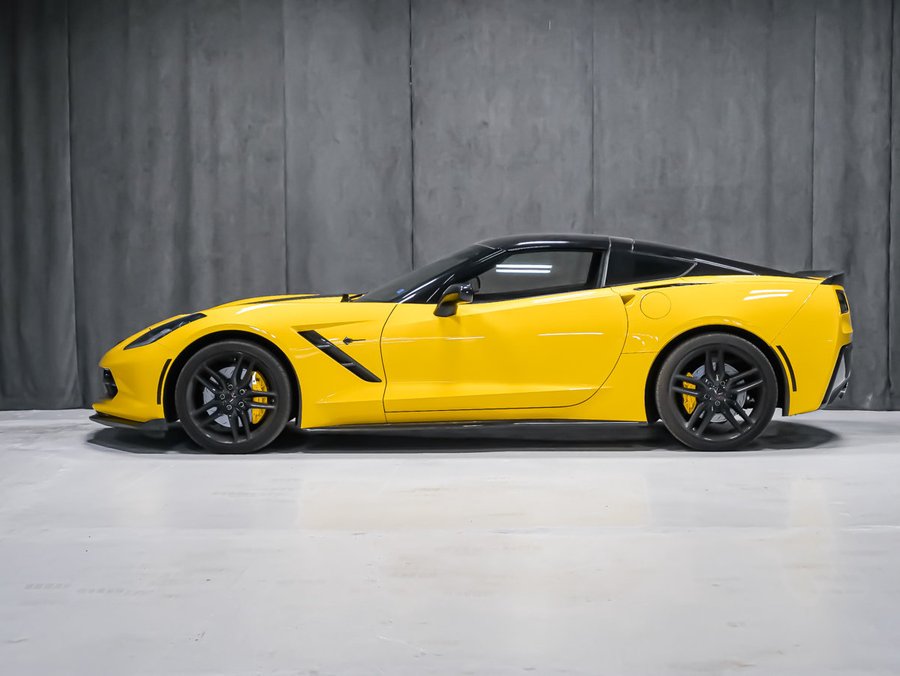 2019 Chevrolet Corvette Z51 2LT Yellow