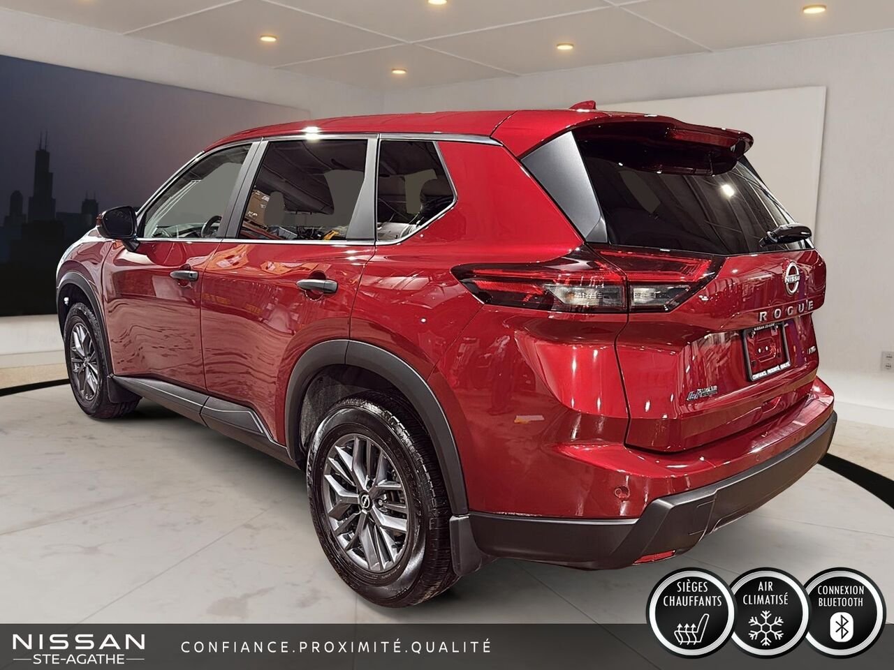 Nissan Rogue 2024 Rouge Ste-Agathe des Monts - photo #4
