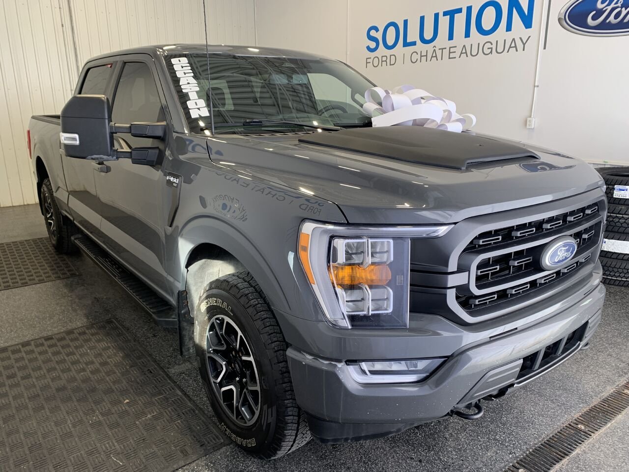 2021 Ford F-150 XLT cabine SuperCrew 4RM caisse de 6,5 pi Grey Châteauguay - photo #6