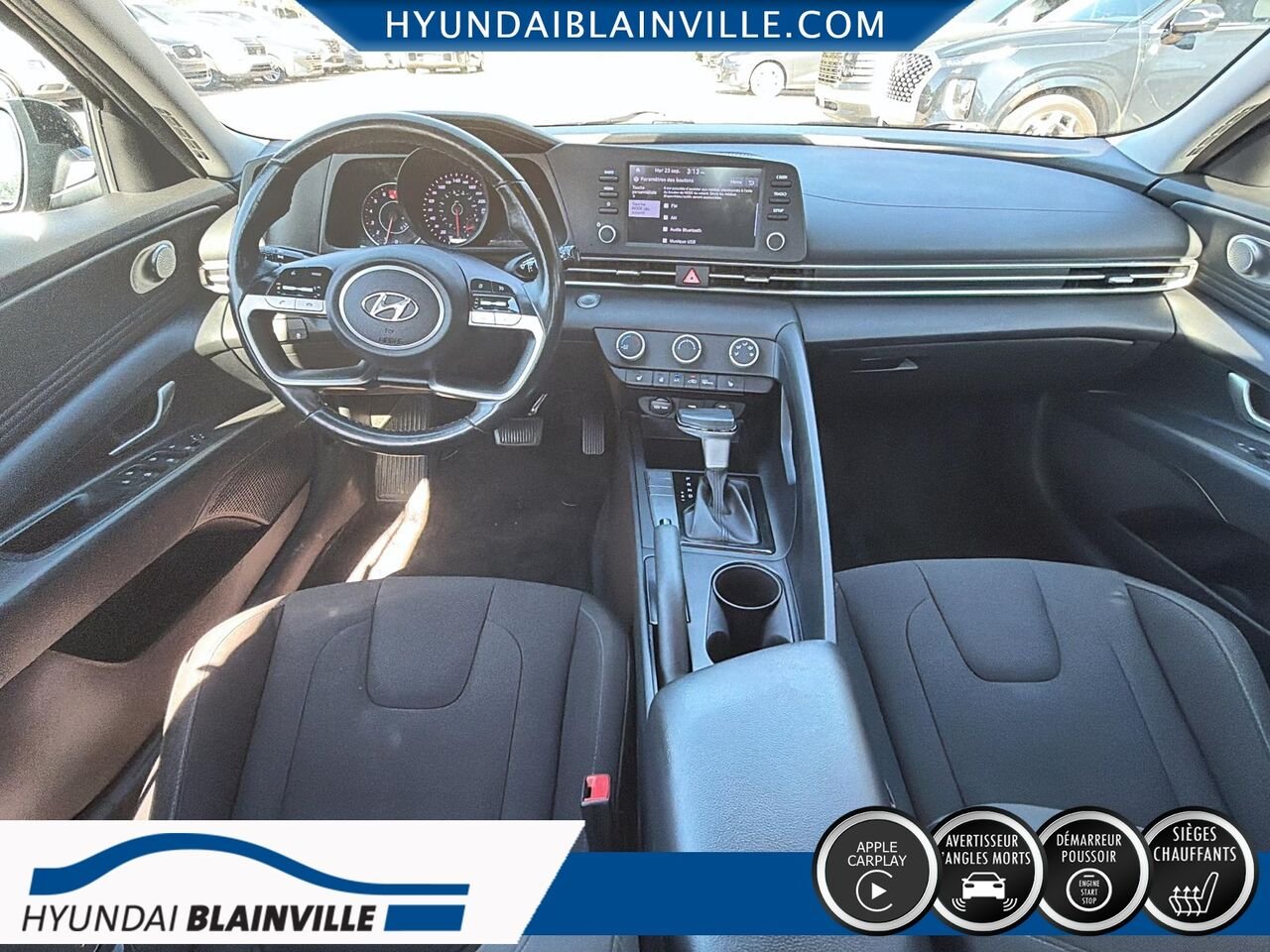 Hyundai Elantra 2021 Noir Blainville - photo #16