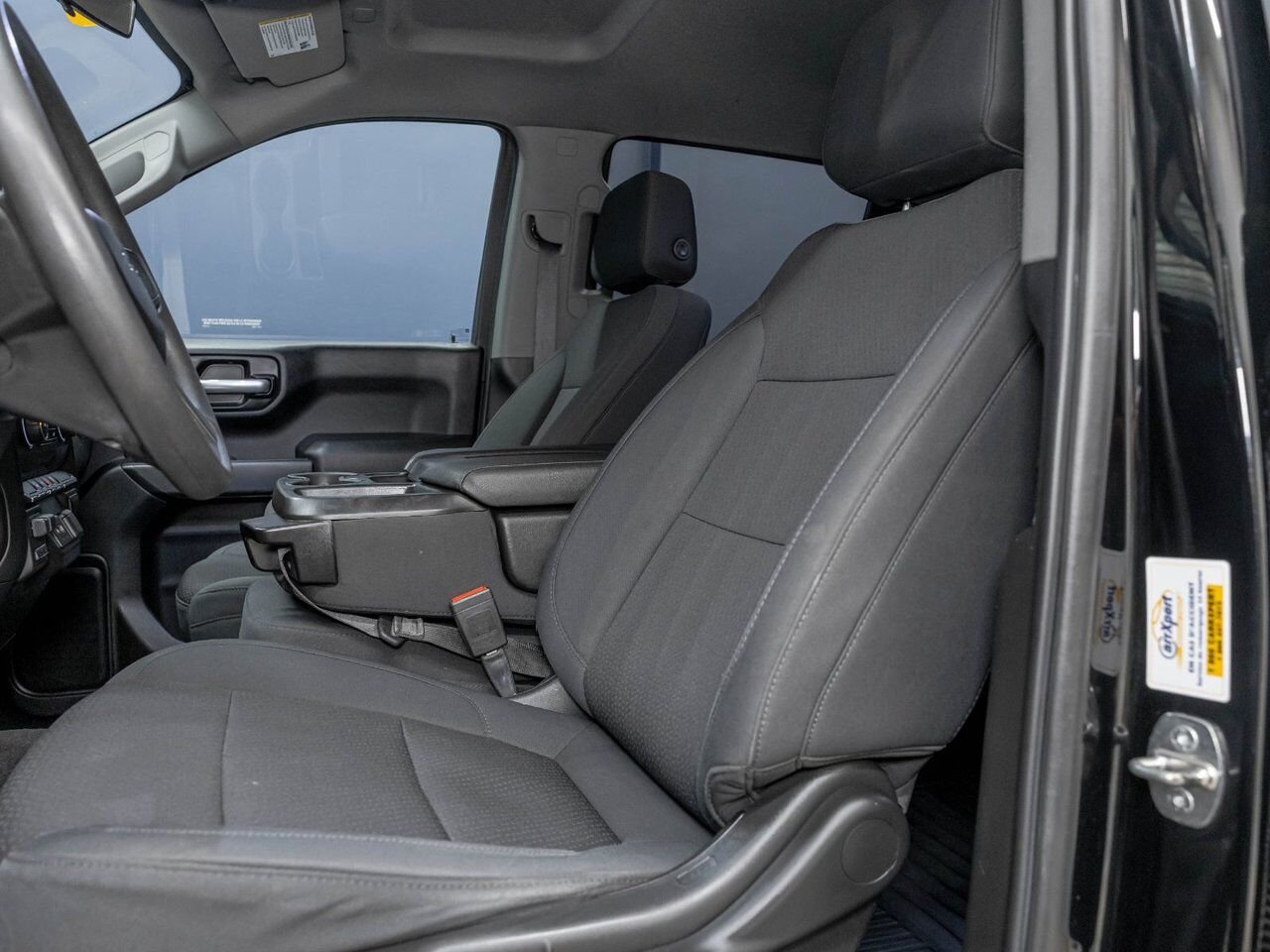 Chevrolet Silverado 1500 CUSTOM TRAIL BOSS CREW 4X4 V8 *CARPLAY* WIFI USB 2021 Noir Saint-Jérôme - photo #9
