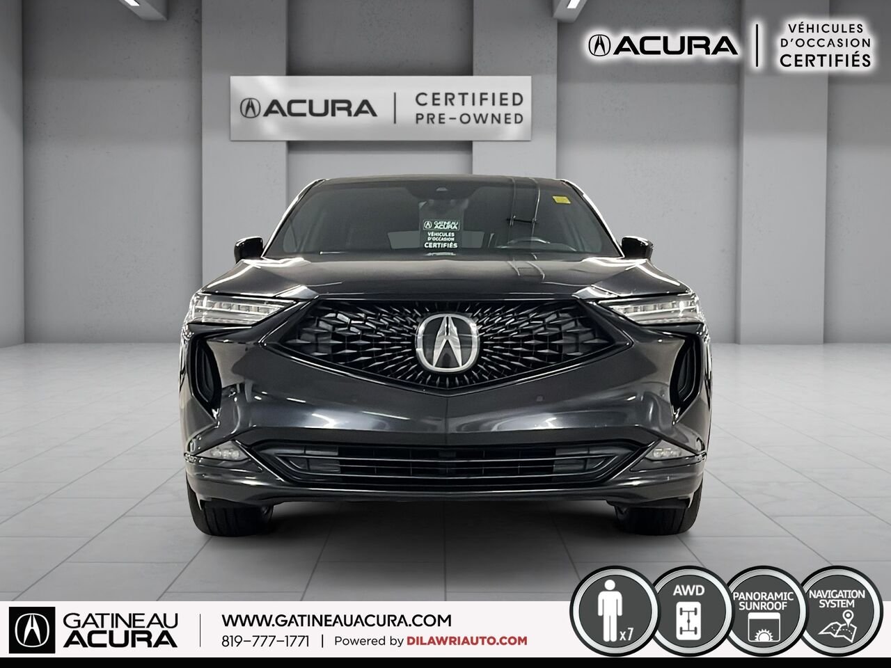 Acura MDX A-Spec SH-AWD 2022 Noir Gatineau - photo #12