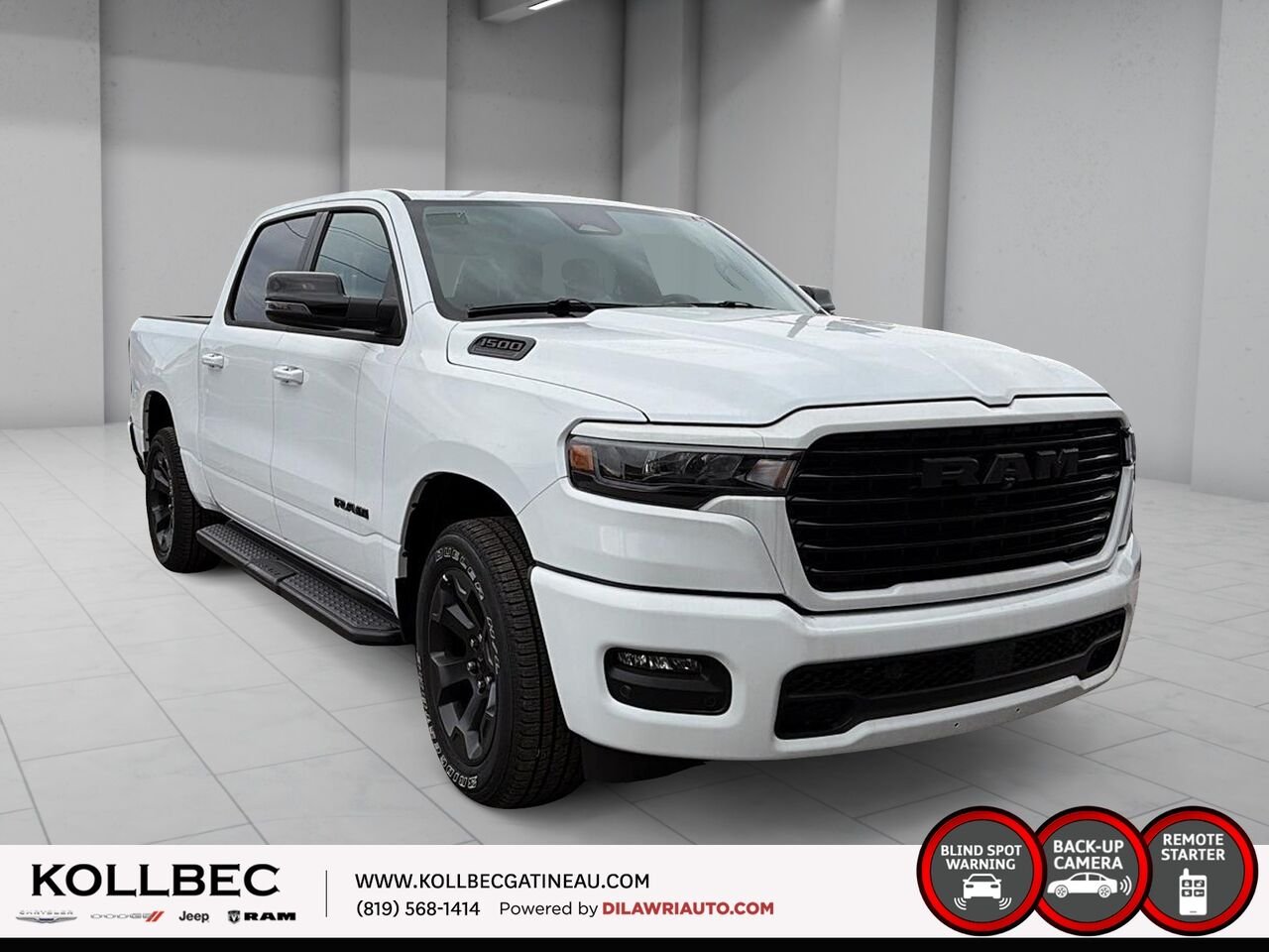 RAM 1500 Sport cabine d'équipe 4x4 caisse de 5 pi 7 po 2026 Blanc éclatant Ottawa & Gatineau - photo #2