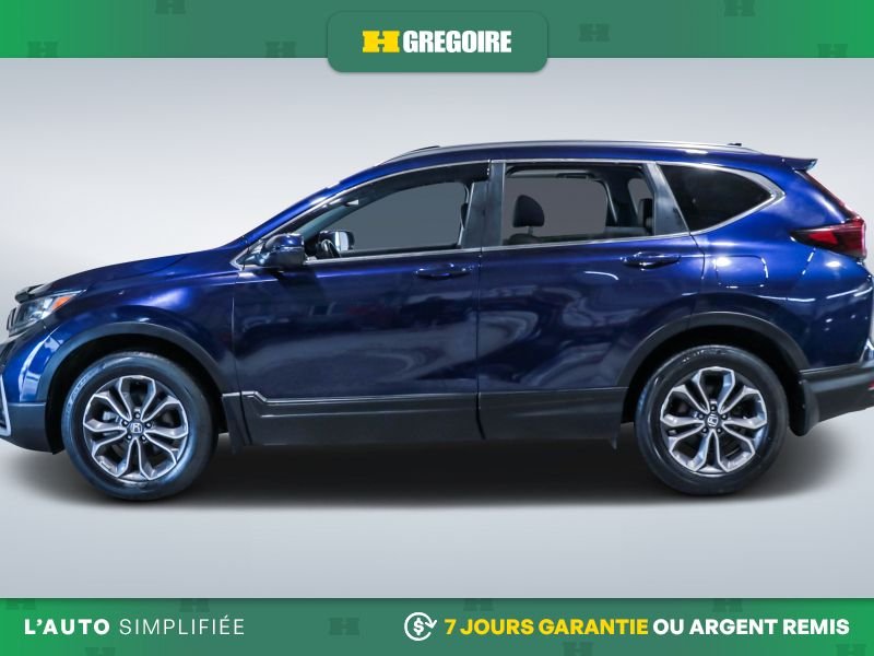 Honda CRV 820900 | EX-L AWD AUTO AC CUIR TOIT MAGS CAM RECULE BLUETOO 2020 Bleu Laval - photo #4