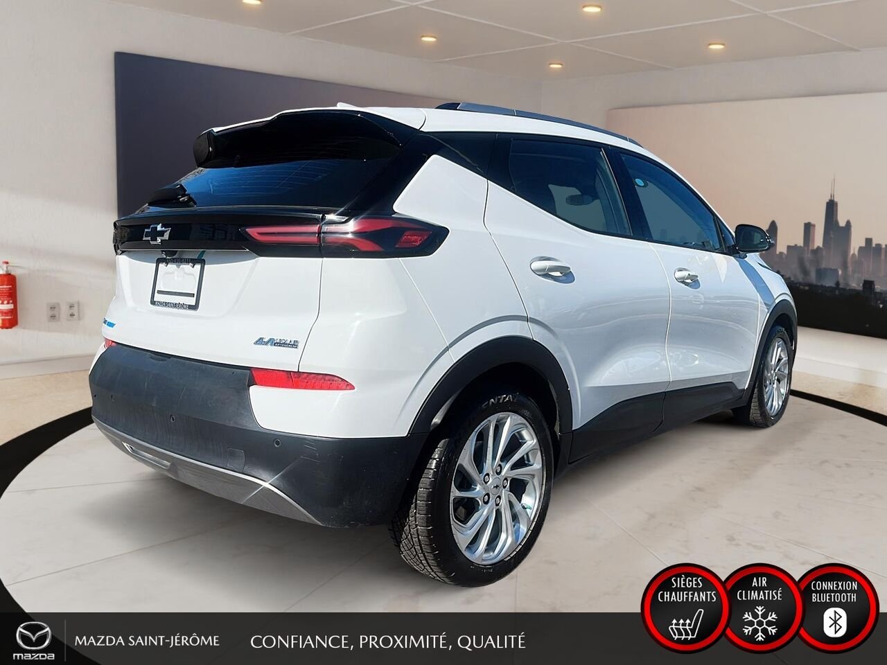 Chevrolet Bolt EUV 2023 Blanc Saint-Jérôme - photo #5