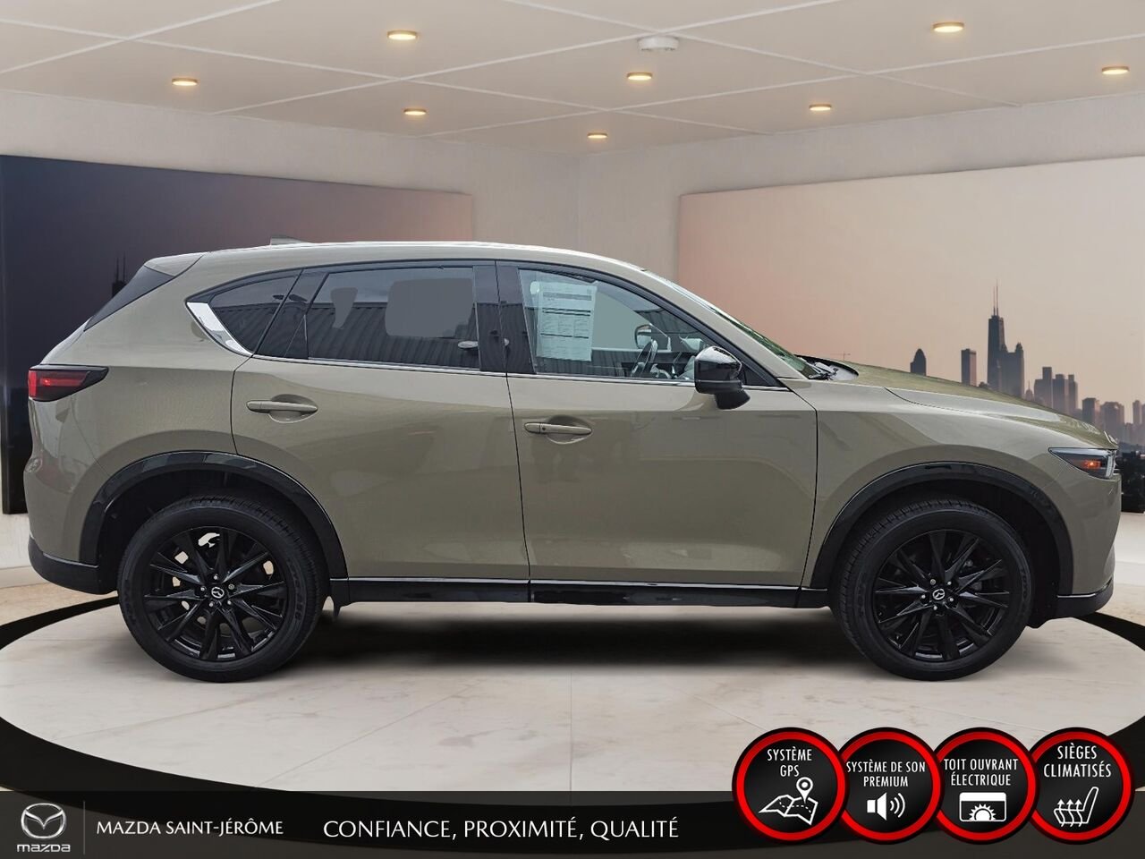 2024 Mazda CX-5 Beige Saint-Jérôme - photo #4