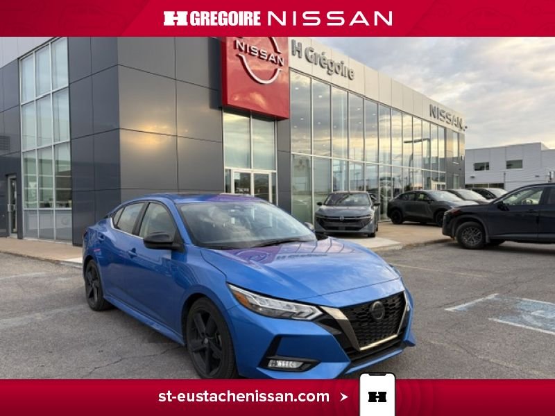 Nissan Sentra SR DEM. A DISTANCE APPLE CARPLAY SIEGES CHAUFFANTS 2023 Bleu