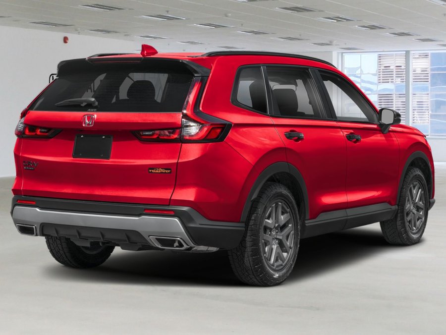 2027 HONDA CR-V Hybrid TrailSport AWD Radiant Red Metallic