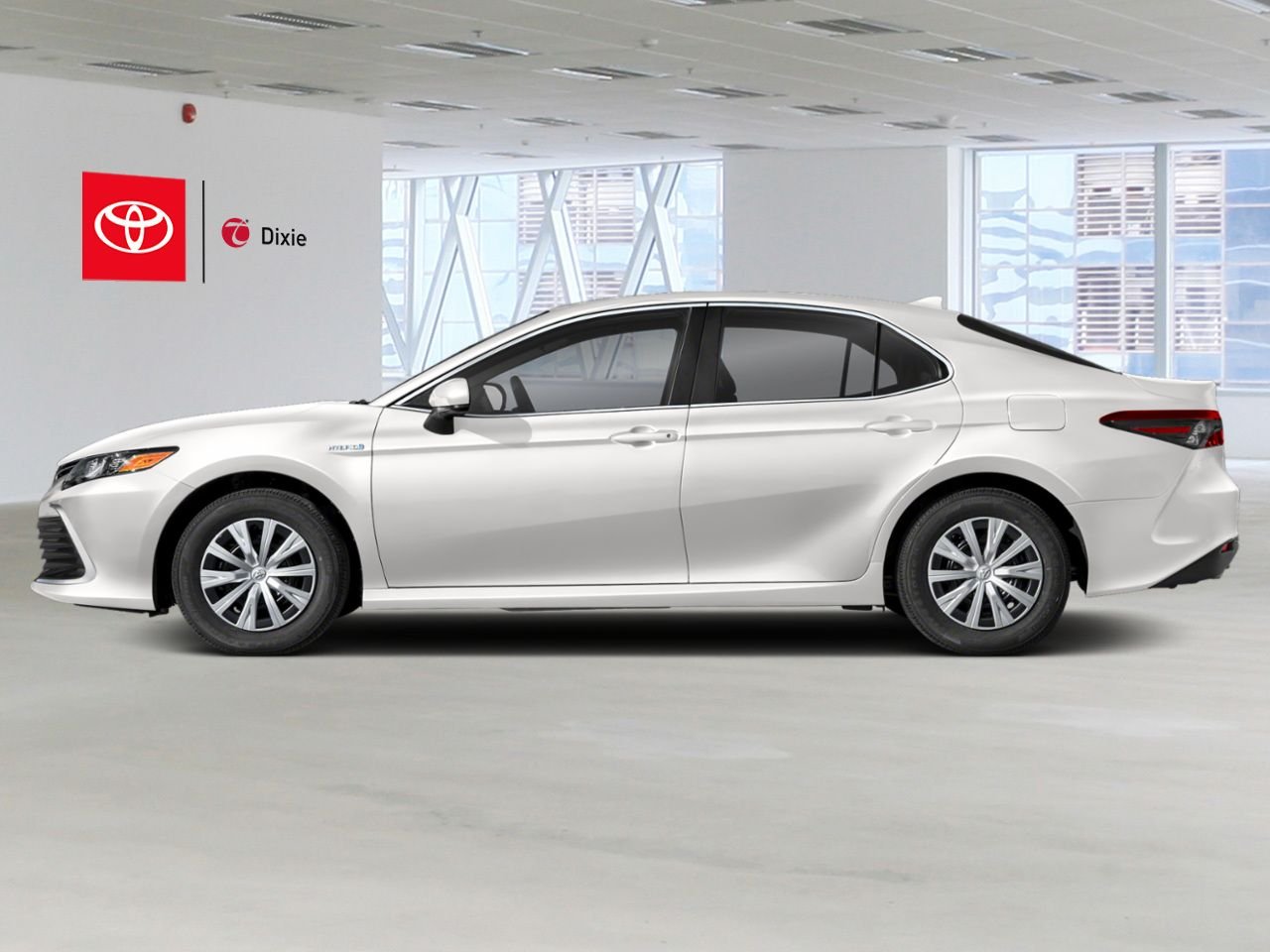 2024 Toyota Camry HYBRID LE / CLEAN CARFAX / ALLOY WHEELS / TOYOTA SAFETY SENSE / CARPLAY AND ANDROID AUTO Grey Mississauga - photo #2