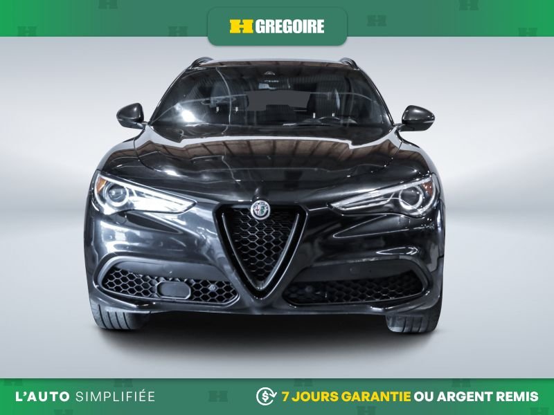 Alfa Romeo Stelvio Estrema AWD AUTO AC CUIR TOIT NAV CAM RECULE 2023 Noir