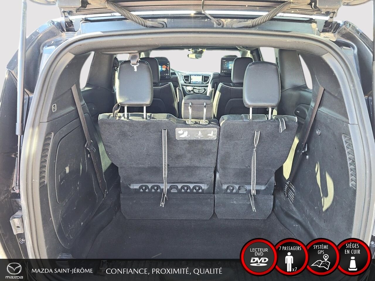 2020 Chrysler Pacifica Hybrid LIMITED S | JAMAIS ACCIDENTÉ | HYBRIDE RECHARGEABLE | TOIT PANO | CUIR | TV/DVD Black Saint-Jérôme - photo #26