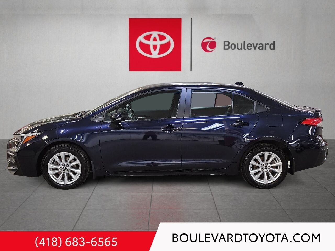 2024 Toyota COROLLA 100592A-40 | SE Blue Québec - photo #5